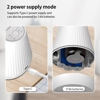Diffuseur de parfum intelligent miniature pour la maison, à piles, deux modes, sans eau, pour huiles essentielles
