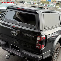 Capot rigide en alliage d'aluminium pour pick-up avec portes latérales solides et porte arrière vitrée pour BYD Shark 6