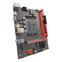 Tarjeta Madre Micro ATX B450 AM4 para Juegos, Compatible con 5 5600X, DDR4 de 3200MHz, SATA Integrado, Alto Rendimiento para PC de Escritorio