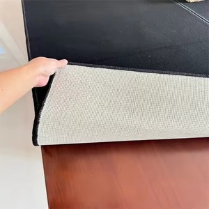 <span class=keywords><strong>Tapis</strong></span> gris résistant aux taches, antidérapant, durable, facile à <span class=keywords><strong>nettoyer</strong></span>, pour salon, chambre, bureau, hôtel, espaces à fort trafic - Product Image 6