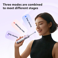 Cepillo de Dientes Eléctrico Giratorio Recargable para Adultos, Nuevo Modelo 2026, con Cerdas Suaves y Clasificación de Impermeabilidad IPX8