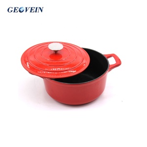 <span class=keywords><strong>Amazon</strong></span> Basics de hierro fundido esmaltado cubierto Horno Holandés - Product Image 1