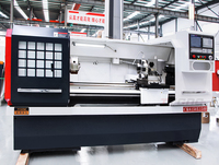 Torno CNC Horizontal de un Solo Husillo CK6140, Torno CNC de Bancada Plana para Trabajo Mediano
