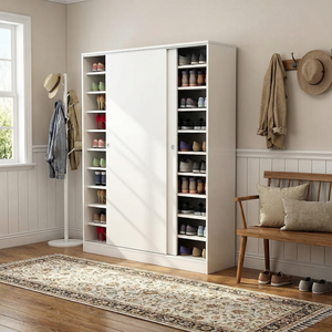 <span class=keywords><strong>Meuble</strong></span> à chaussures moderne avec porte coulissante, grand <span class=keywords><strong>meuble</strong></span> à chaussures en bois, design de <span class=keywords><strong>meuble</strong></span> - Product Image 3