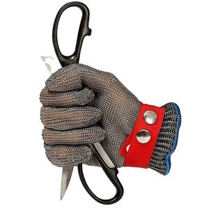 Guantes de carnicero de cota de acero inoxidable de grado alimenticio de alto rendimiento Guante anticorte - Product Image 5