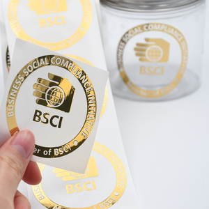 Material de Etiqueta Transparente Dorado de Alta Calidad, Impresión de Etiquetas Personalizadas, Etiqueta con Precio al por Mayor - Product Image 3