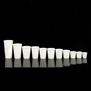 Prezzo di fabbrica a buon mercato vaso de papel gobelet en cartone personalizzato tazza di carta linea di produzione 7OZ 9OZ tazza di carta da tè per bevande calde