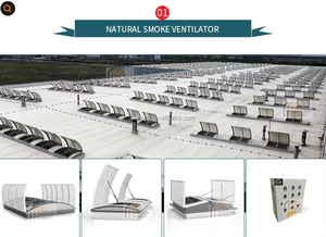 China Hochwertiges Dach Oberlicht Dachfenster Nshevs Natural <span class=keywords><strong>Smoke</strong></span> Auspuff <span class=keywords><strong>Vent</strong></span> - Product Image 6