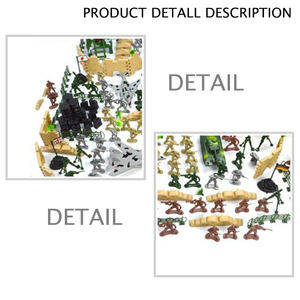 Ensemble de jeu de soldats militaires miniatures en <span class=keywords><strong>plastique</strong></span> en gros, 250 pièces, figurines d'action - Product Image 4