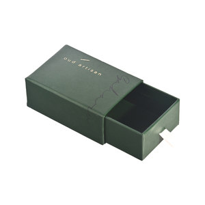 <b>Biodegradable</b> Handmade Perfume <b>Packaging</b> Box with Foam Insert Custom Slide Drawer Paper Box - Product Image 4