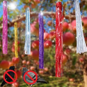 <span class=keywords><strong>2025</strong></span> thiết kế mới Laser băng phản chiếu nhấp nháy chim thấm cho sân trang trí nội thất và chim đi Chim Scarer windsock windsocks - Product Image 5