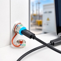 Adaptateur de montage sur panneau USB Type-C robuste IP67, connecteur de châssis USB 3.1, extension de traversée pour boîtier d'équipement industriel