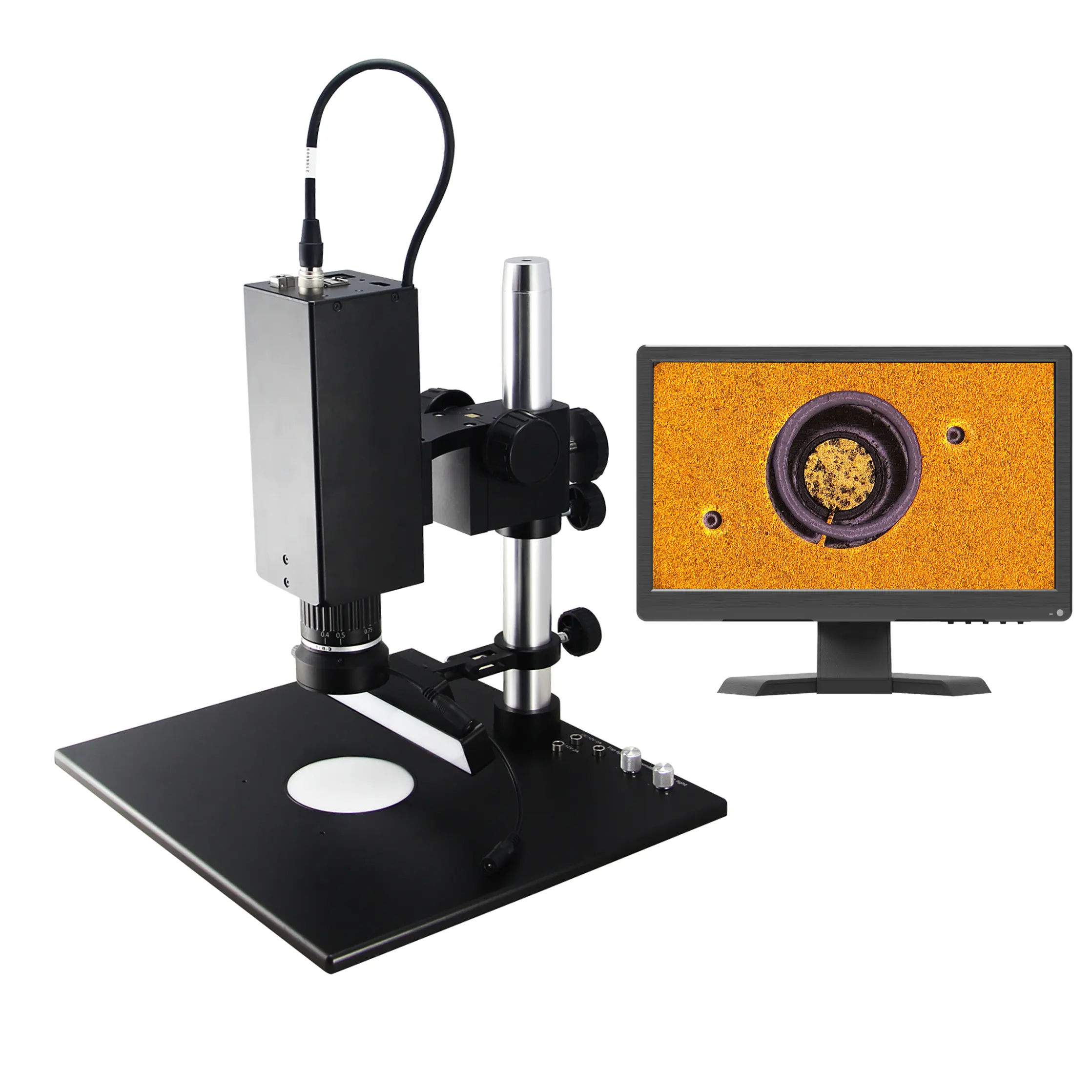 FM325AP 14-120X 1080P video smart measuring microscope