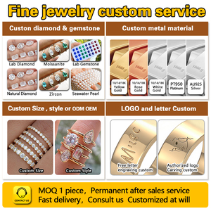 Anillos de compromiso y matrimonio de moda 2026 Fing personalizados de oro real de 18k con engaste de bisel y diamante de laboratorio de 1 quilate en forma de pera para mujer - Product Image 5