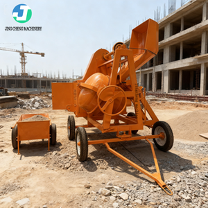 Mezcladora de Concreto de 500 <span class=keywords><strong>Litros</strong></span> con Motor de Gasolina, Operación Rentable, para una Mezcla de Relación Precisa - Product Image 1