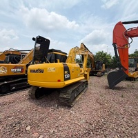 Livraison rapide mondiale, qualité supérieure, prix bas, excavatrice Komatsu PC130 d'occasion, machine d'occasion Komatsu PC130, excavatrice d'occasion, originale du Japon