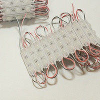 Meilleure vente 61*13mm Smd 2835 2838 Led Adressable Rgb Modules pour magasin Avant 12V 1.5w Rgb Module Led Petite Taille