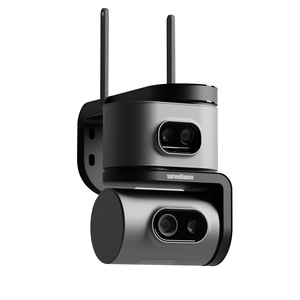 Caméra de sécurité intelligente à double réseau WiFi/4G, caméra IP extérieure étanche HD pour la surveillance à distance en temps réel - Product Image 3