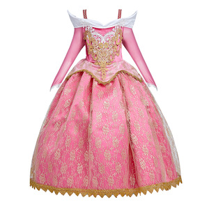 2025 nuevos estilos disfraz de princesa <span class=keywords><strong>vestido</strong></span> niña disfraz de Bella Durmiente princesa <span class=keywords><strong>Aurora</strong></span> vestidos para niños - Product Image 2