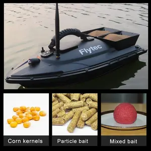 Wholesale RC Fishing Ship Double Motors 1.5KG Loading Tanks 500 Meters Long Range Remote Control Bait Boat