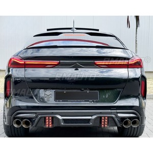 ลิ้นกันชนหน้ารถยนต์ สปอยเลอร์ดิฟฟิวเซอร์ ชุดแต่ง LD Style สำหรับ BMW X6M อุปกรณ์ตกแต่งรถยนต์ - Product Image 5