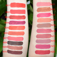 Ensemble de rouge à lèvres liquide et de crayon à lèvres 3 en 1 en gros, longue durée, DIY, végan, haute pigmentation, crayon à lèvres et gloss à lèvres, emballage en boîte