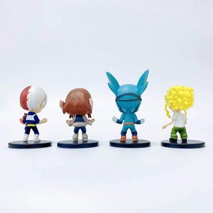 หุ่นตุ๊กตาญี่ปุ่น12ชิ้น, หุ่นตัวการ์ตูนอะนิเมะเรื่องฮีโร่ของฉันรูปปั้นตุ๊กตา - Product Image 5