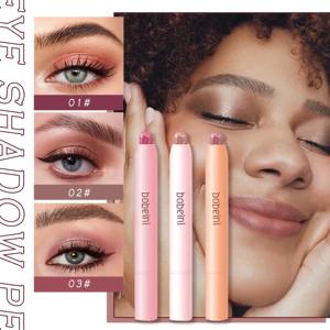 Vegan lễ hội không thấm nước long lanh Highlighter <span class=keywords><strong>Eyeshadow</strong></span> Stick rạng rỡ mắt bút với kim loại kết thúc cho Giáng sinh bên - Product Image 2