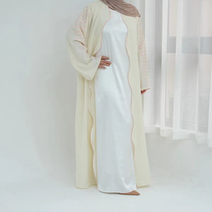 À <span class=keywords><strong>la</strong></span> mode décontracté respirant tissu broderie florale cheville longueur à manches longues dubaï Abaya pour <span class=keywords><strong>la</strong></span> formation au leadership team building - Product Image 6