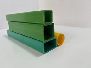 Canal en acier personnalisé en forme de I Profil FRP Tube carré Tuyau plat Service de traitement anticorrosion Isolation Fibre de verre - Product Image 5