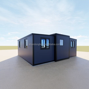 Casa Contenedor Expandible <span class=keywords><strong>de</strong></span> 20 pies, 2 Dormitorios, Diseño Moderno, Ahorro <span class=keywords><strong>de</strong></span> Energía, Transpirable, <span class=keywords><strong>de</strong></span> Lujo, Oficina, Almacén - Product Image 1