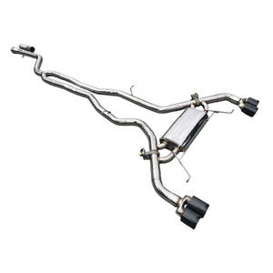 Tuyaux d'échappement Catback pour <span class=keywords><strong>BMW</strong></span> X3/X4 M40i G01G02 3.0T 2016-2023, système d'échappement de voiture en acier inoxydable de course, tuyau de silencieux - Product Image 3