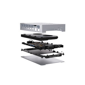 FEVM FAEX1 AI MAX+395 มินิพีซีเวิร์กสเตชัน DDR5 128GB+2TB SSD AI สำหรับการใช้งานโมเดลขนาดใหญ่ คอมพิวเตอร์พกพา 8000Mhz FAEX1 ประสิทธิภาพสูง - Product Image 4
