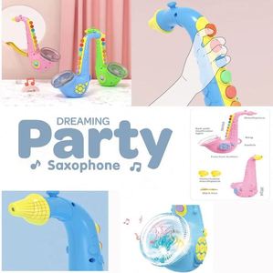 Saxophone jouet pour enfants, instrument de musique, vente chaude - Product Image 6
