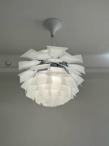 Lampada a Sospensione Moderna in Metallo a Forma di Carciofo, Illuminazione Decorativa per Showroom e Soggiorno - Product Image 2