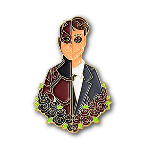 Pin de Solapa Personalizado de Metal Dorado con Personajes de Dibujos Animados, Anime, Fantasía, Películas y Estrellas, Fabricado a Medida para Regalos de Fans - Product Image 1