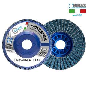 Disque à lamelles professionnel Riflex DN8550, abrasifs sans fer, ultra-plats - Product Image 3