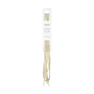 Lacci cerati Ilan beige 110 cm per scarpe - Product Image 1
