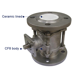 Válvula de Bola Motorizada SONGO DN80 de 3 Pulgadas y 24 Voltios con Brida de Cerámica Tipo V y Actuador - Product Image 4