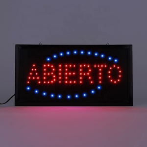 Open Store Indoor Neon LED <b>Light</b> <b>Box</b> Signboard Attractive <b>Advertising</b> Display Billboards 48x25CM Wall-Mounted - Product Image 2