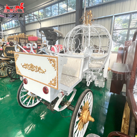 Calèche Électrique Européenne Élégante Princesse Rêve Citrouille Voiture de Mariage Vente Directe Usine Calèche de Mariage Électrique