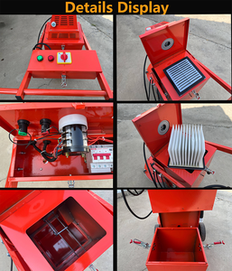 Machine à poncer le béton sans poussière GT-300, moteur 4KW, vitesse variable, haute efficacité, polissage de précision du béton - Product Image 6