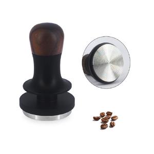 Prensador de Café de 58 mm, Prensador de Espresso de Madera de Nogal, Base de Acero Inoxidable, Herramientas de Barista - Product Image 2