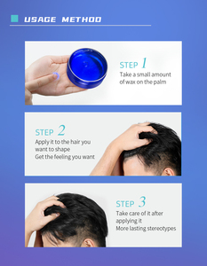 ขี้ผึ้งผมหยิกสำหรับผู้ชายสินค้าตราส่วนตัว - Product Image 6