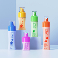 Emballage cosmétique de luxe en plastique PET carré, flacon pompe rechargeable pour lotion, désinfectant pour les mains, tonique pour le visage, brume pour le visage, masque facial, shampoing