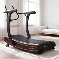 Caminadora Curva Comercial Autogenerante Modelo R1000 de Rongle con Resistencia, Tamaño de Carril de 50*165 cm para Entrenamiento Cardiovascular