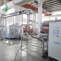 Ligne de production automatique de rinçage, remplissage et bouchage de bouteilles d'eau de 3L, 5L, 10L – Machine de remplissage de bouteilles d'eau minérale de 5 litres