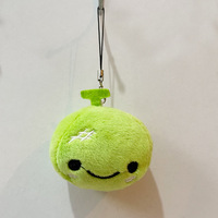 Pêche fruit en peluche jouet petite poupée porte-clés sac à dos pendentif pomme poupée saisir machine poupée bijoux source