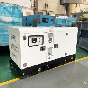 2025 New Arrival 20kW Máy phát điện diesel nhỏ im lặng loại ATS tùy chọn cho nhà Để Xe Hội thảo hỗ trợ điện 60Hz 50Hz mở khung" - Product Image 1