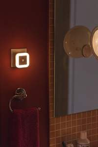 Lámpara LED Cuadrada Enchufable, Luz Nocturna Cálida, Minimalista, Mini, Enchufe EU/US, Decorativa para Hogar, Dormitorio, Habitación Infantil - Product Image 6